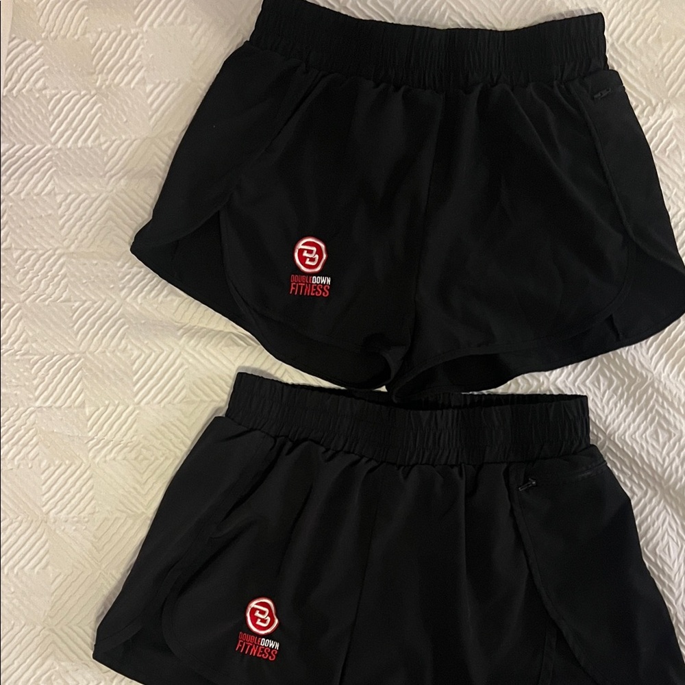 Black Women's Fitness Shorts